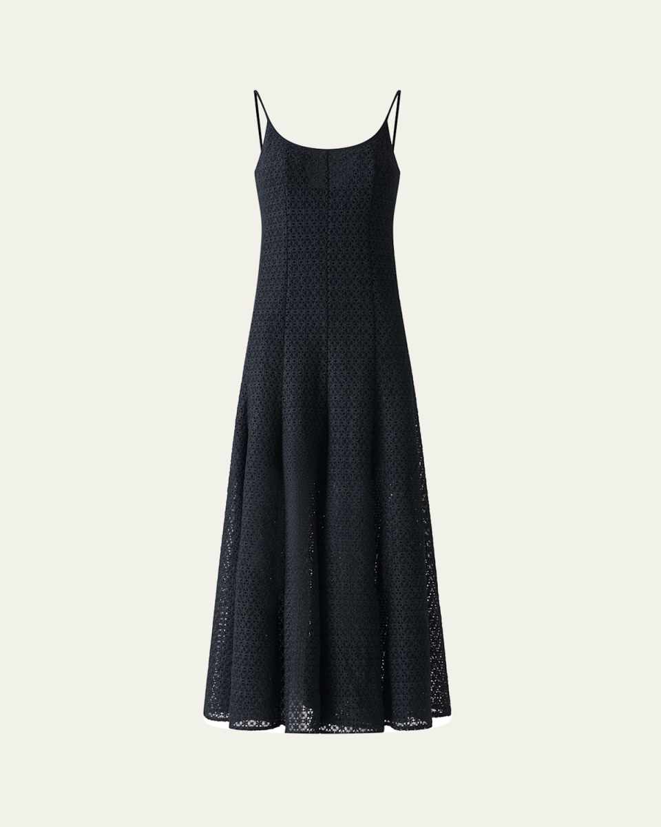 Daisy Guipure Flared Dress